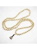 Mala Prayer Camphor Wood Knotted 108 Bead 8mm