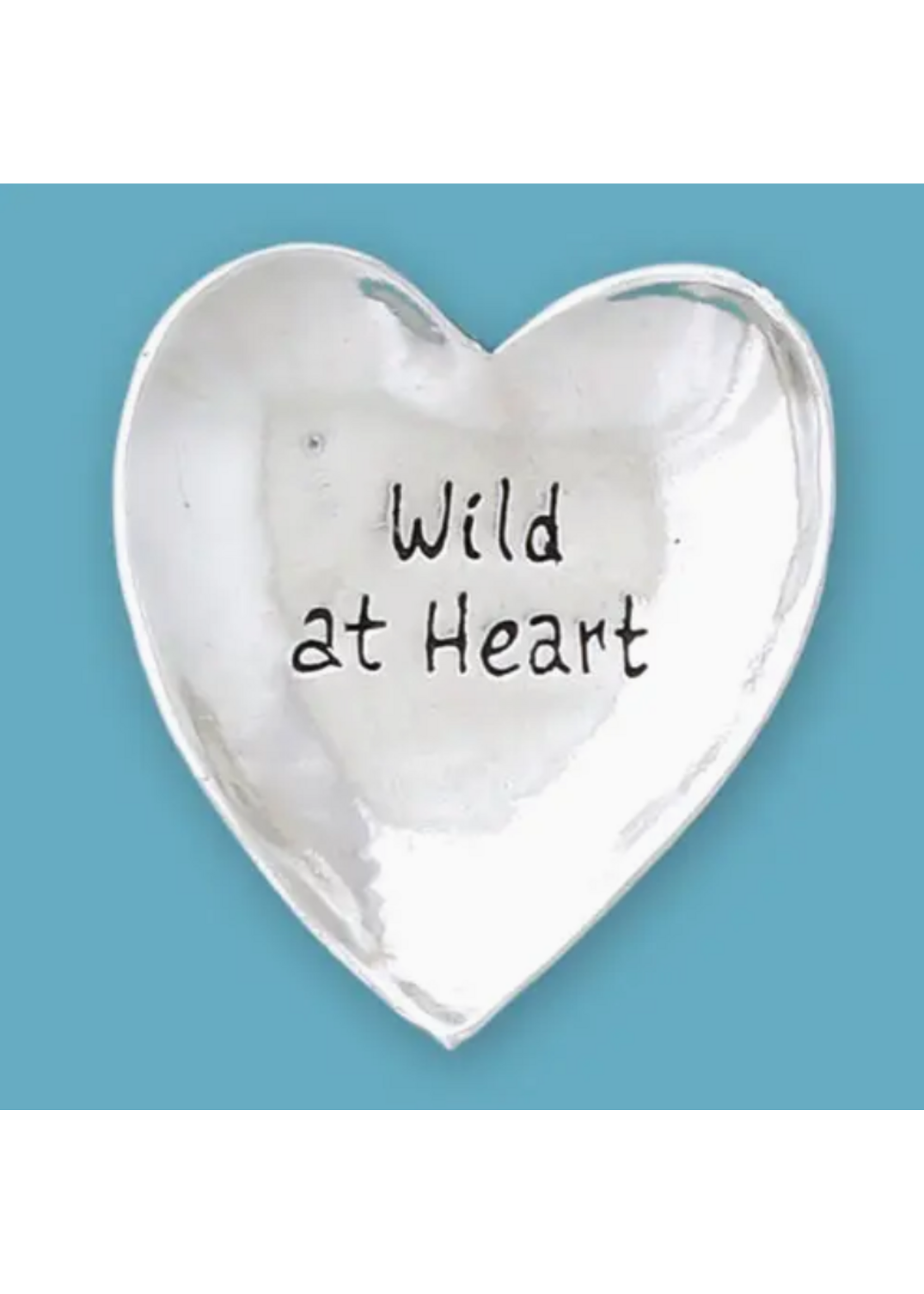 Pewter Charm Bowl Wild At Heart Large