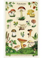 Vintage Tea Towel Mushrooms