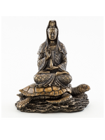 Top Land Trading Quan Yin Rising from the Sea Statue