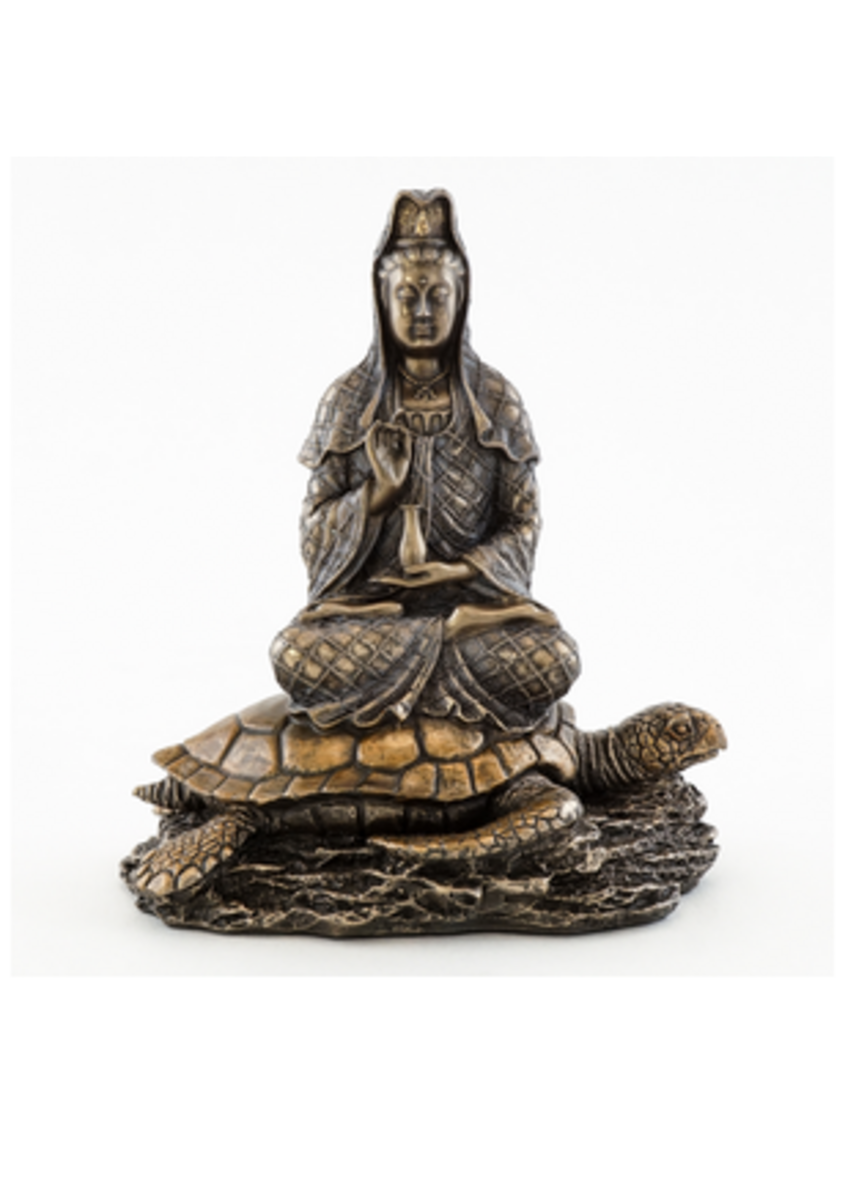 Top Land Trading Quan Yin Rising from the Sea Statue