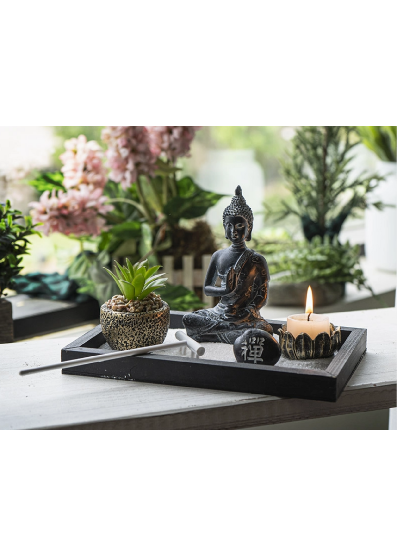 Zen Buddha Sand Garden