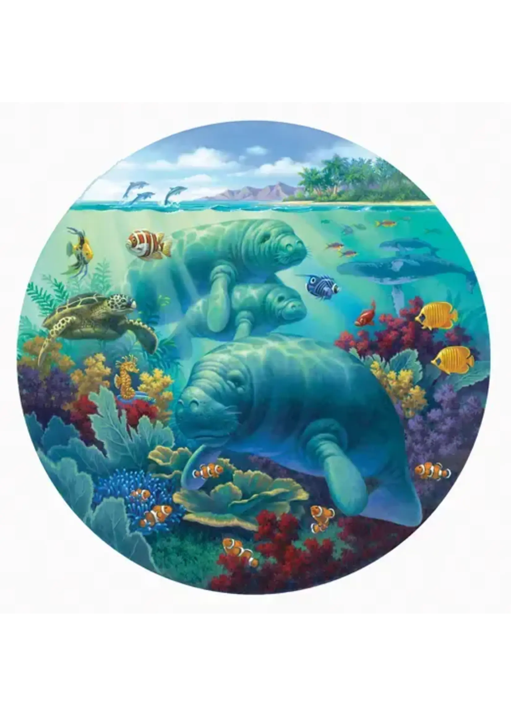 Puzzle Manatee Beach 500 pc