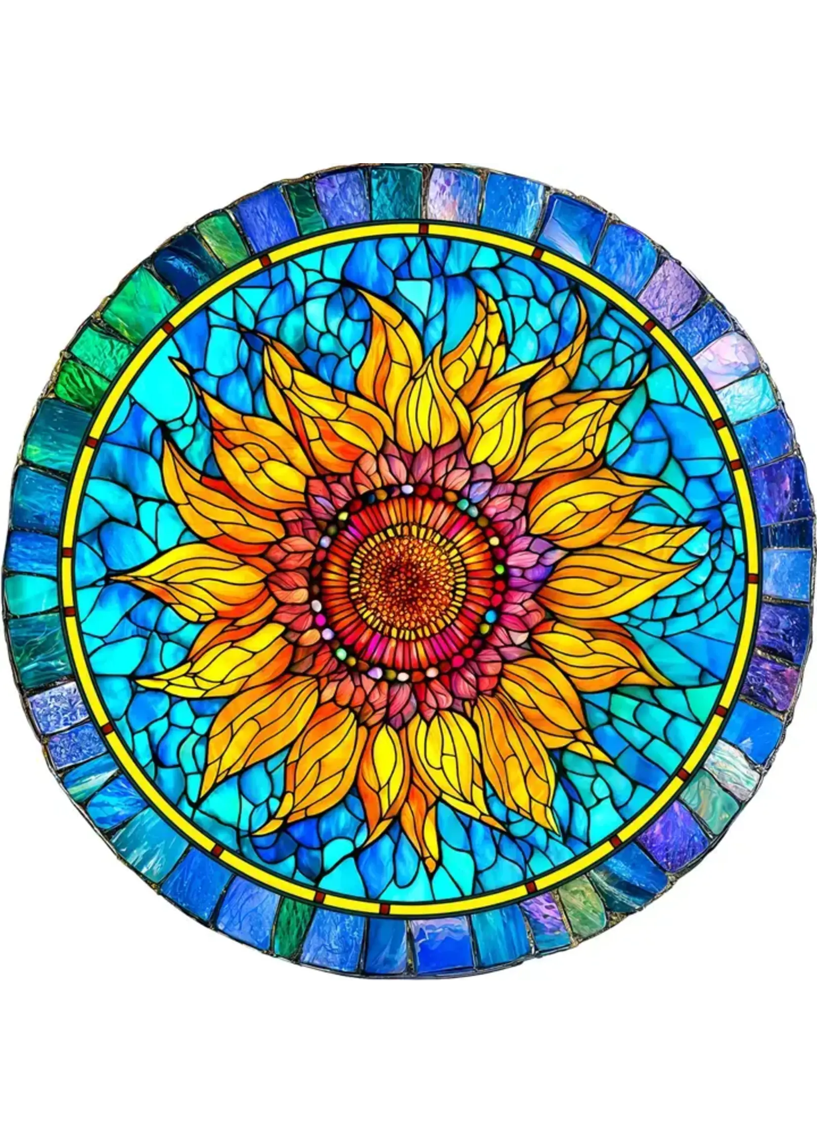 Puzzle Sunflower Mandala 500 pc
