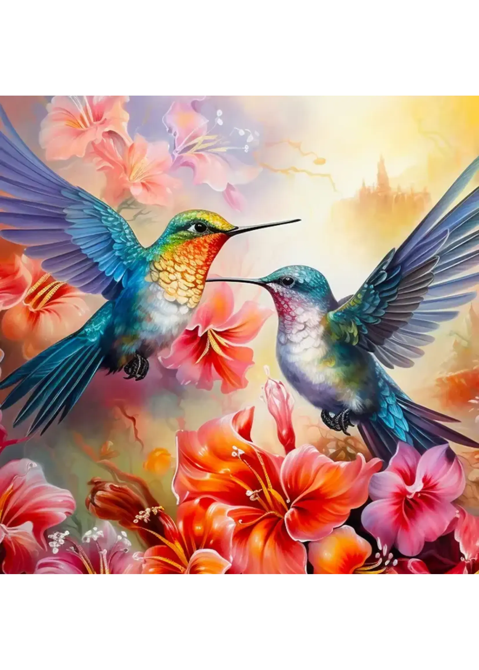 Puzzle Hummingbird Love 500 pc