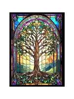 Puzzle Stained Glass Tree of Life 1000 pc