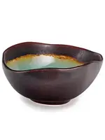 Bowl Porcelain Medium Midori Kanyu 5.75"L x 4.5"H X 2.5"H