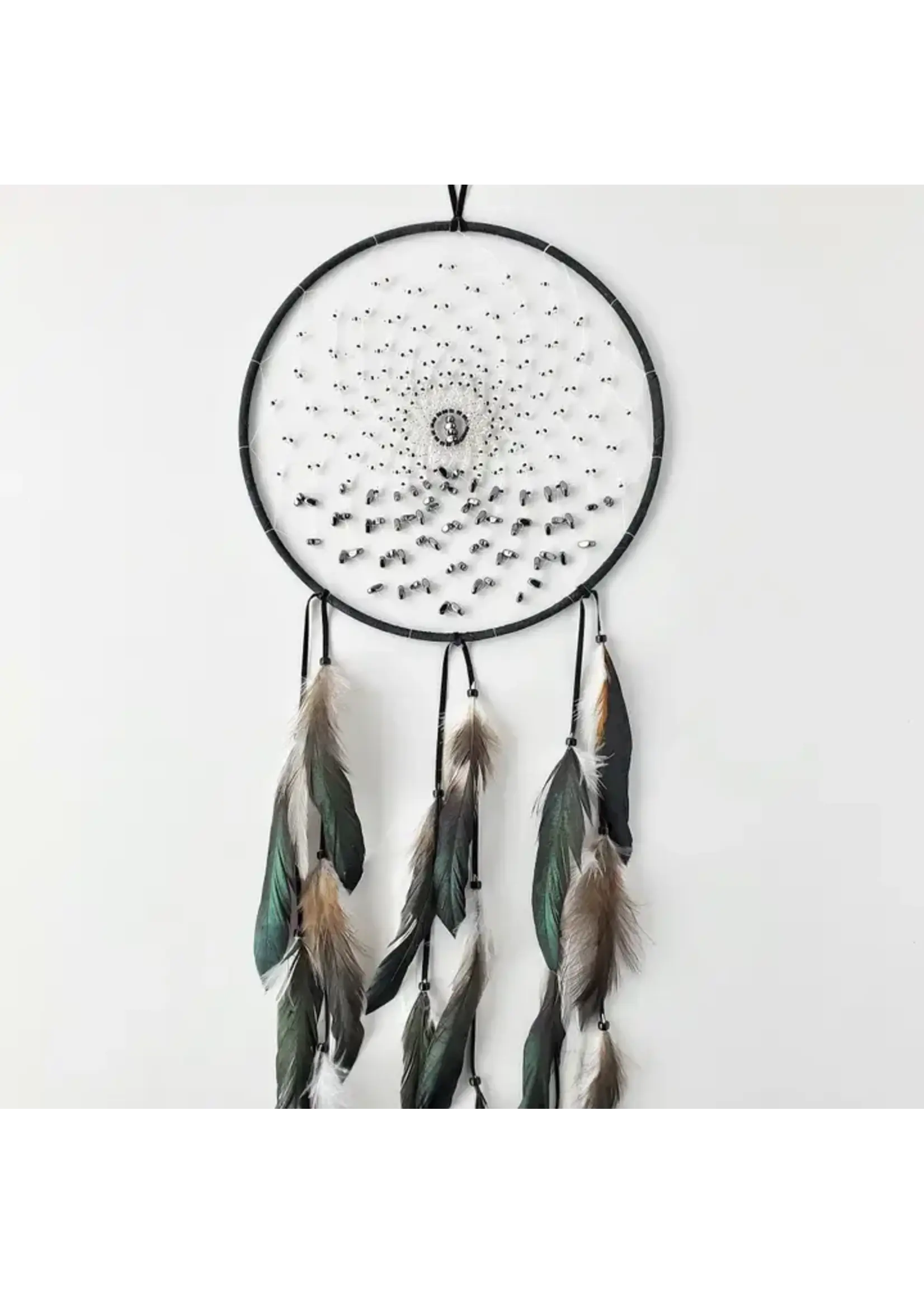 Dream Catcher Energy Flow Black 9"