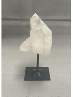 Clear Quartz on Pin Stand