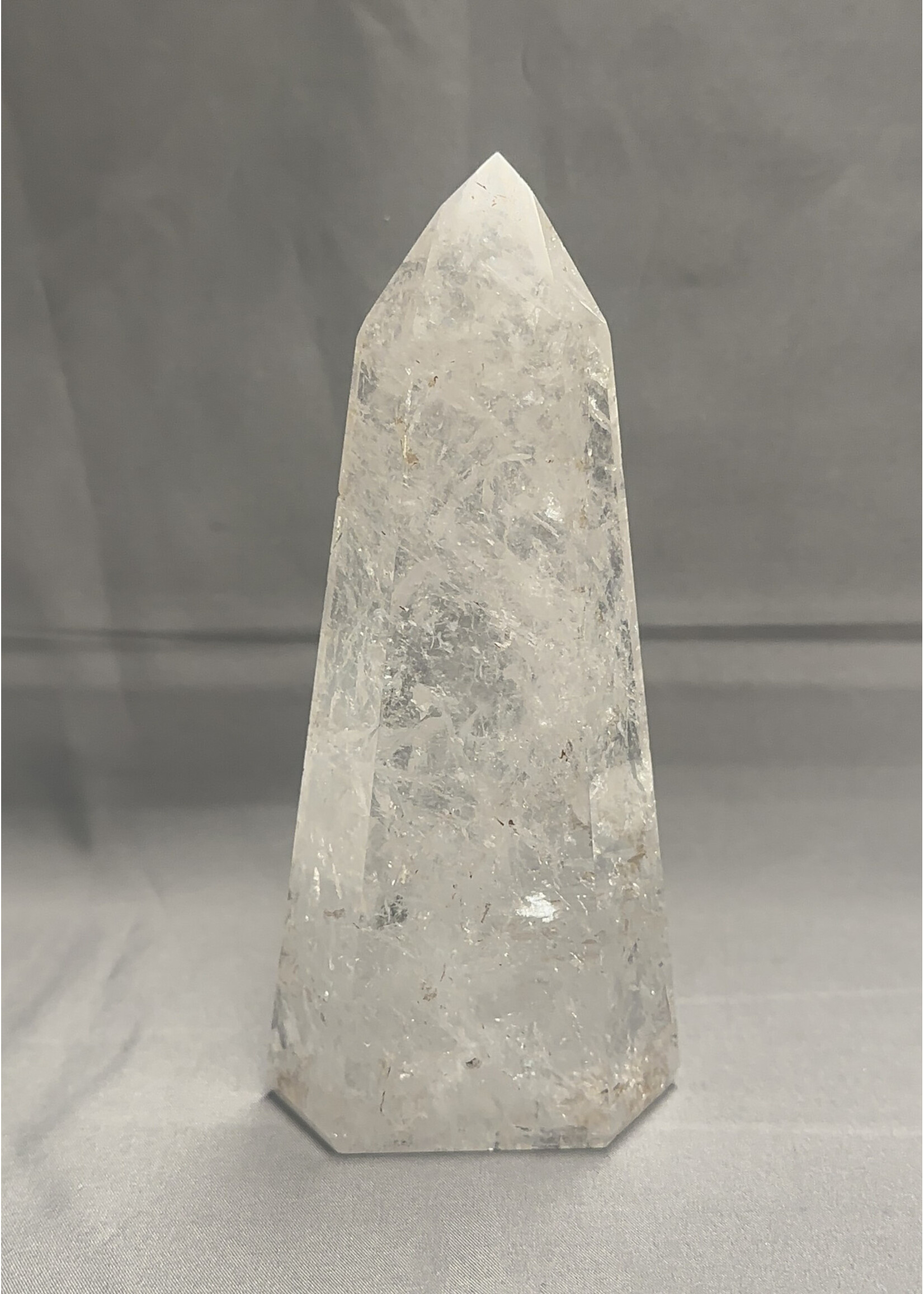Clear Crystal Quartz Point 7"