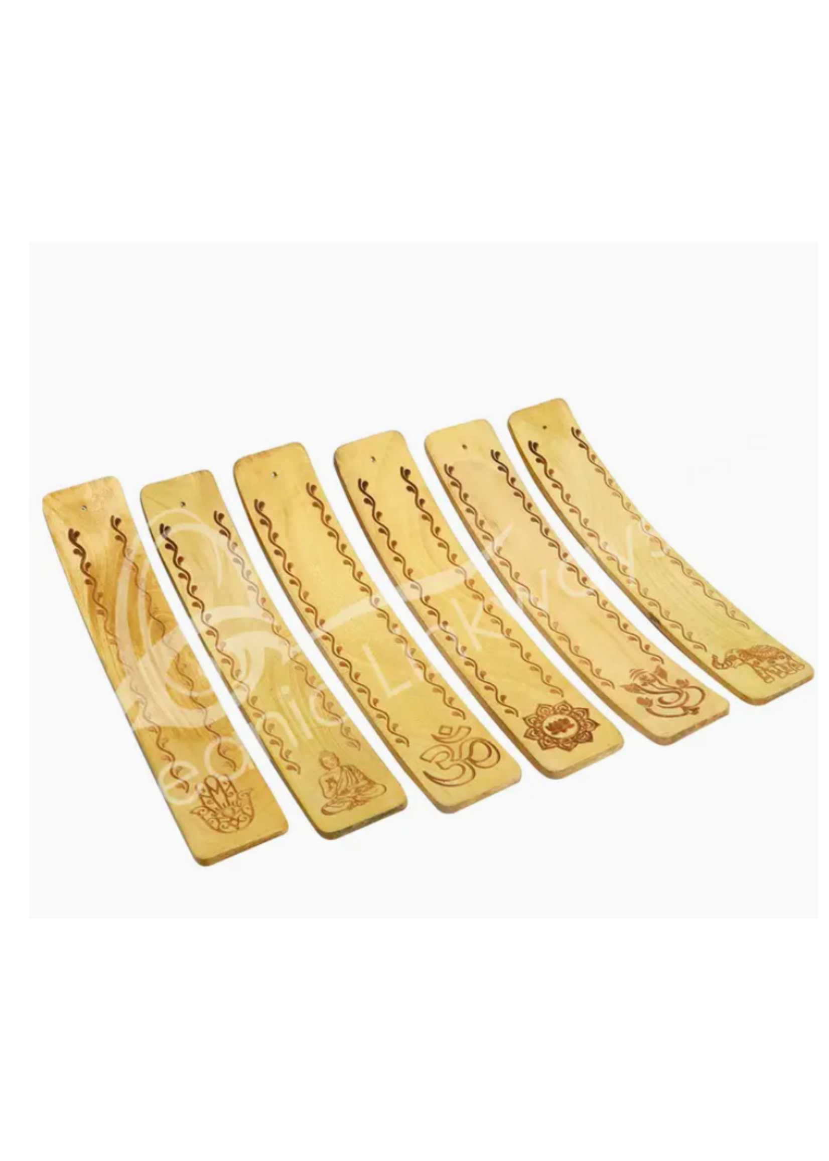 Incense Holder Wood Assorted Designs