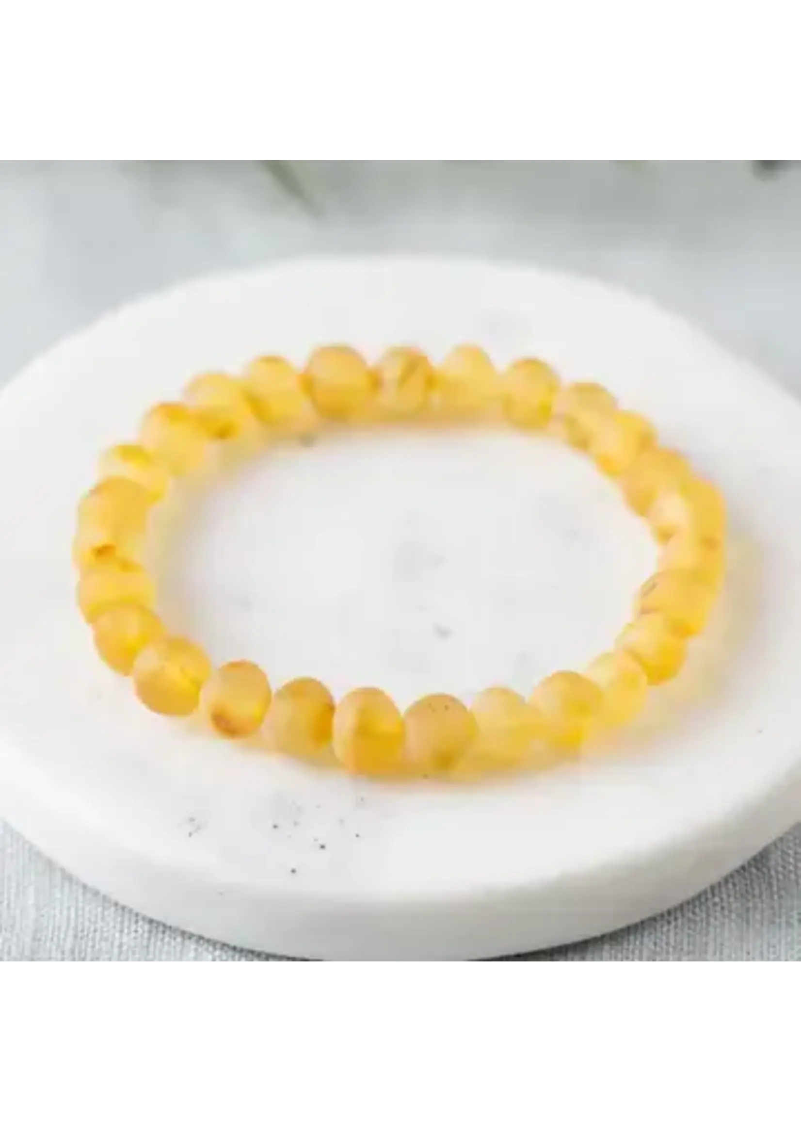 Bracelet Raw Honey Baltic Amber 8"