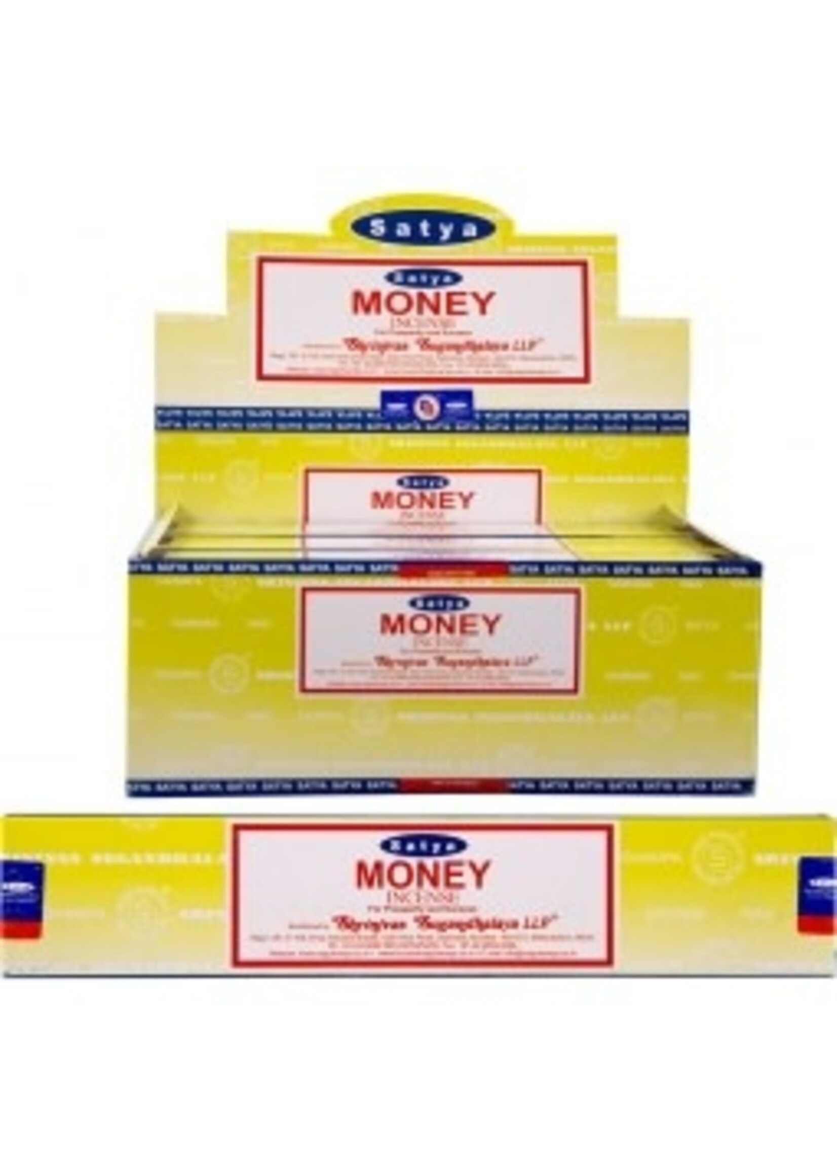 Satya Colored Nag Champa Incense 15 gr Money