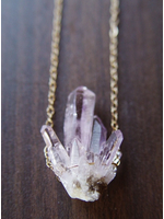 Friedasophie SM Vera Cruz Amethyst Gold Necklace