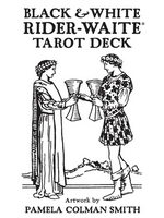 Deck Black & White Rider Waite