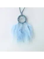 Dream Catcher Baby Blue Fluffy 1.5"