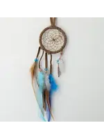 Dream Catcher Medium Magical Brown & Turquoise 2"