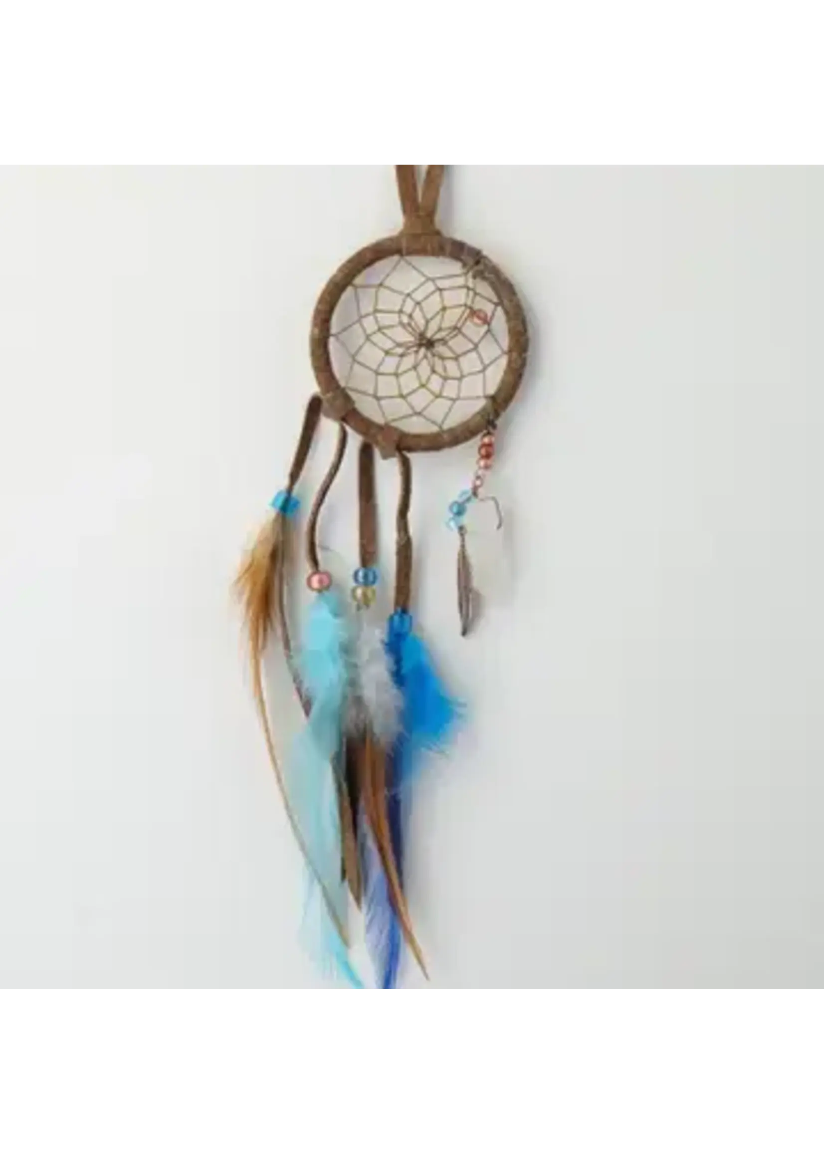 Dream Catcher Medium Magical Brown & Turquoise 2"