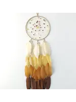 Dream Catcher Gold & Brown Ombre 7"