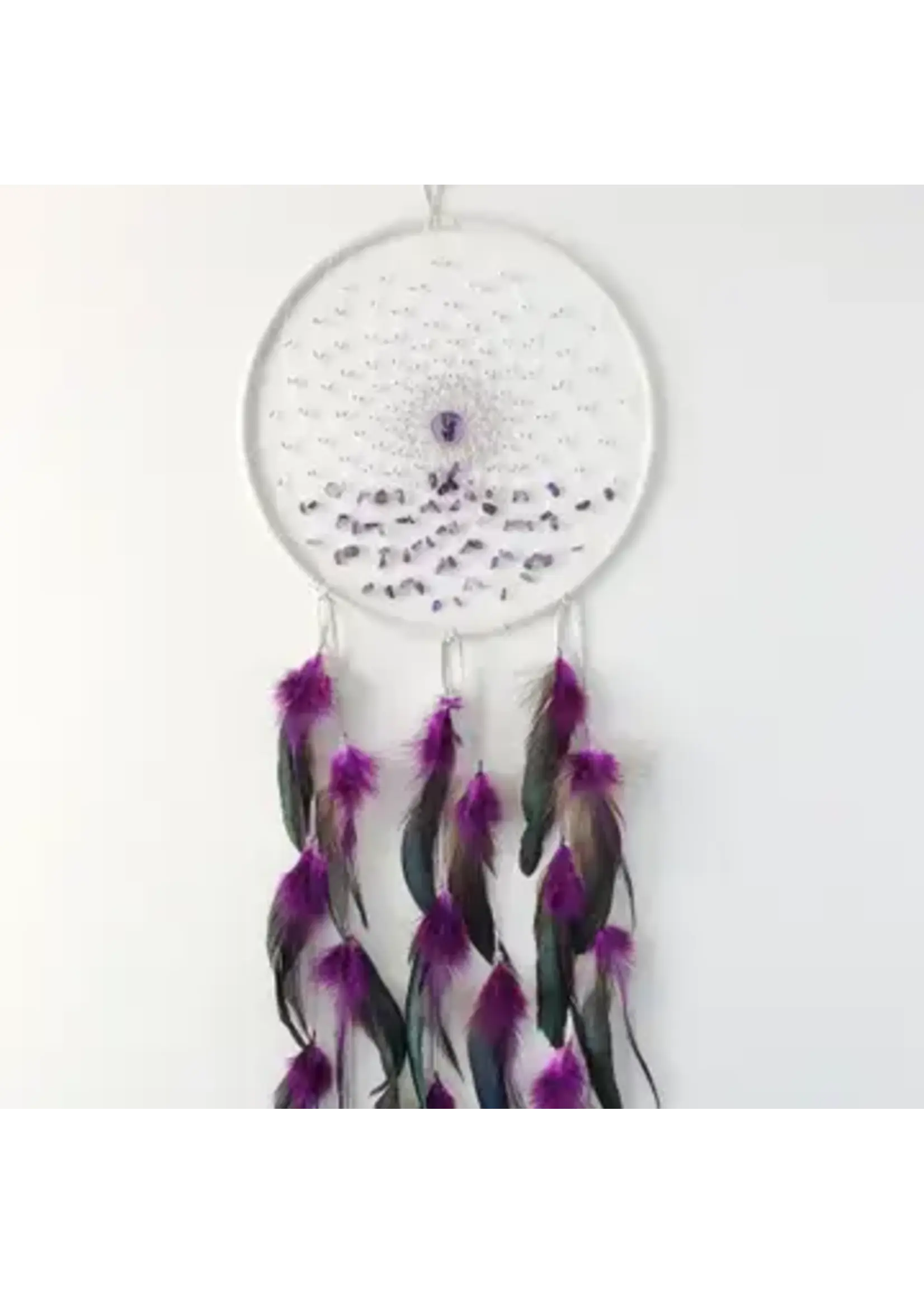 Dream Catcher Energy Flow Amethyst 9"