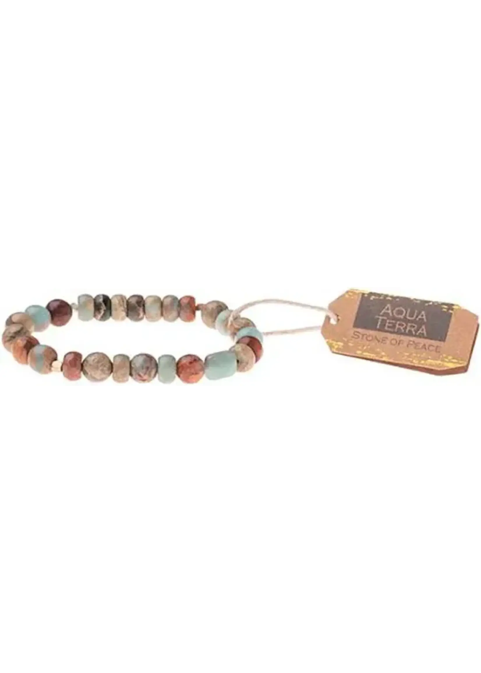 Scout Bracelet Stone Stacking Aqua Terra
