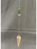 Pendulum Moonstone Goddess Bead Quartz