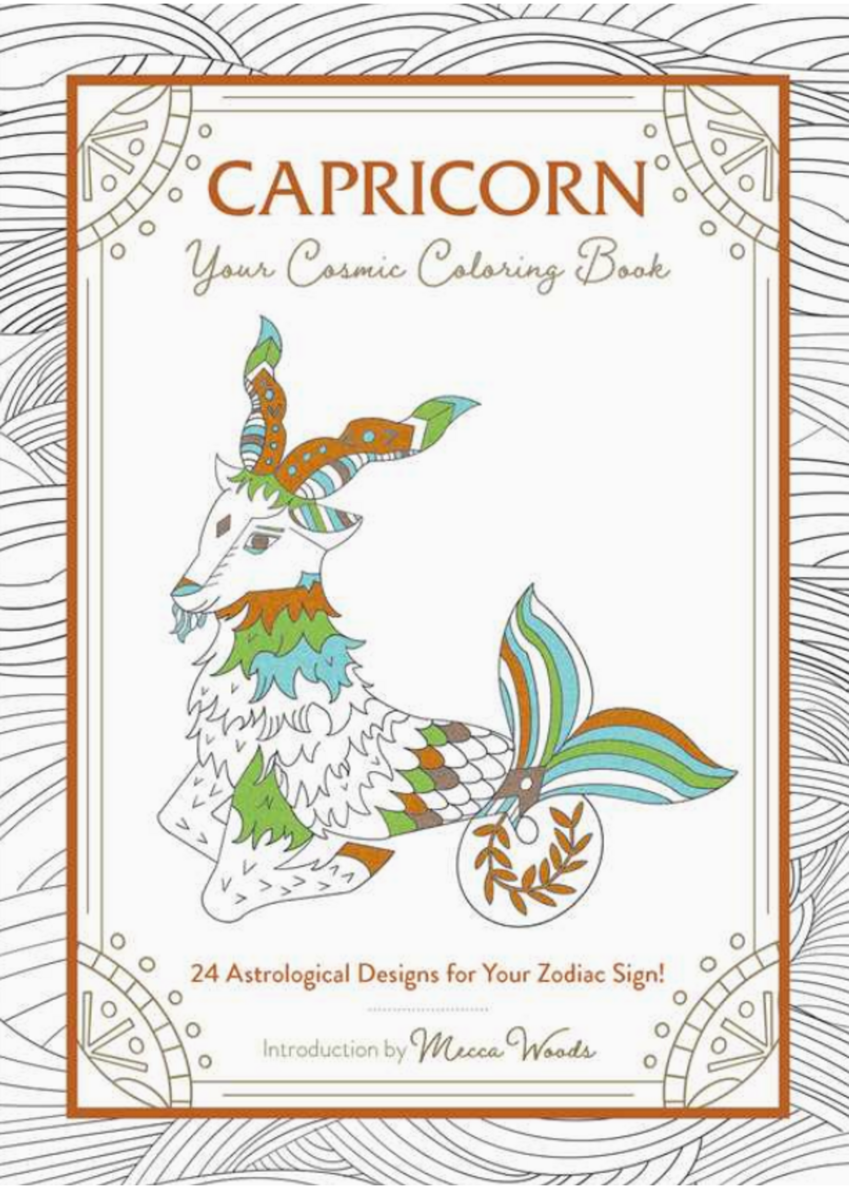 Cosmic Coloring Book Capricorn