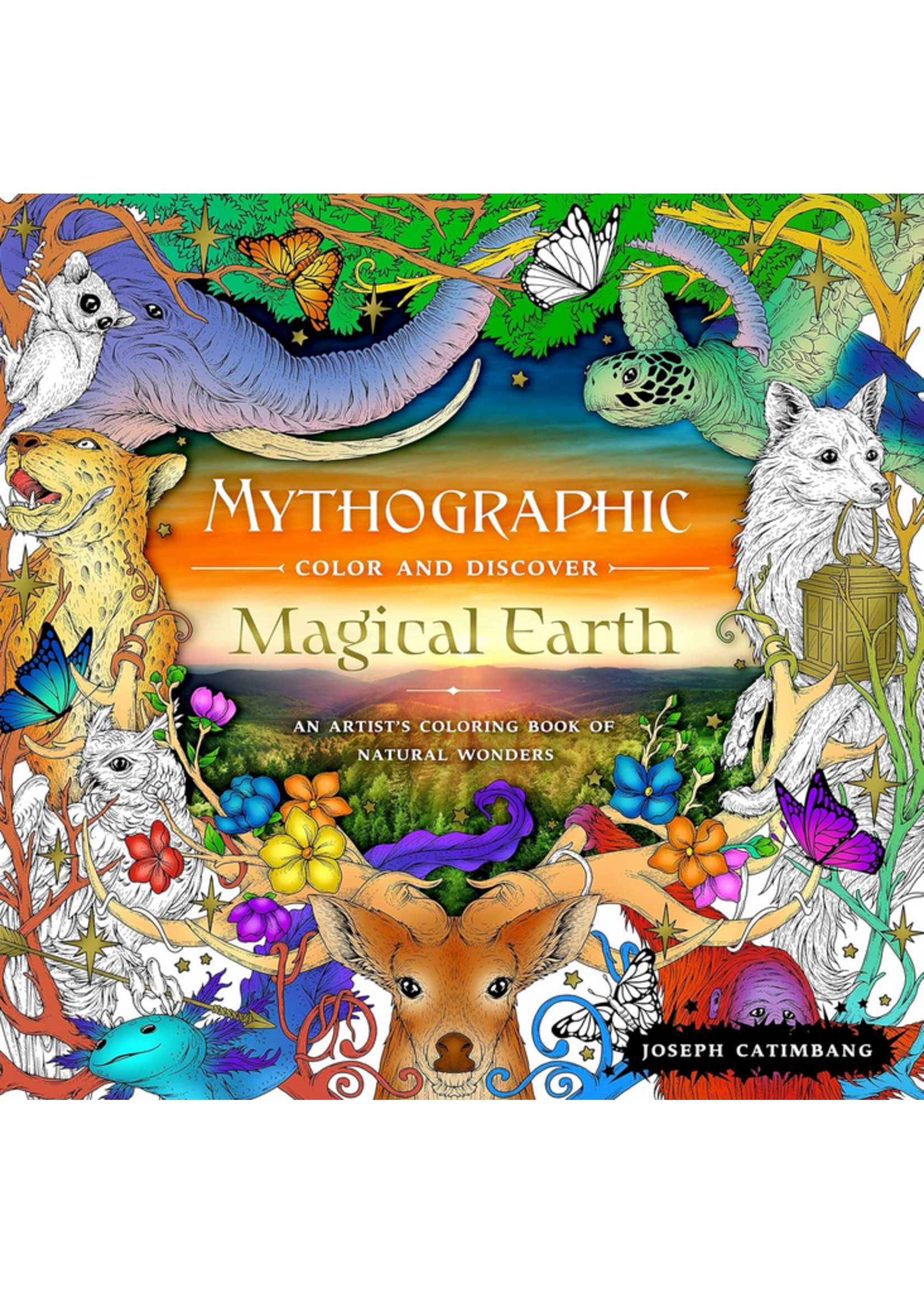 Mythographic Magical Earth Coloring Book