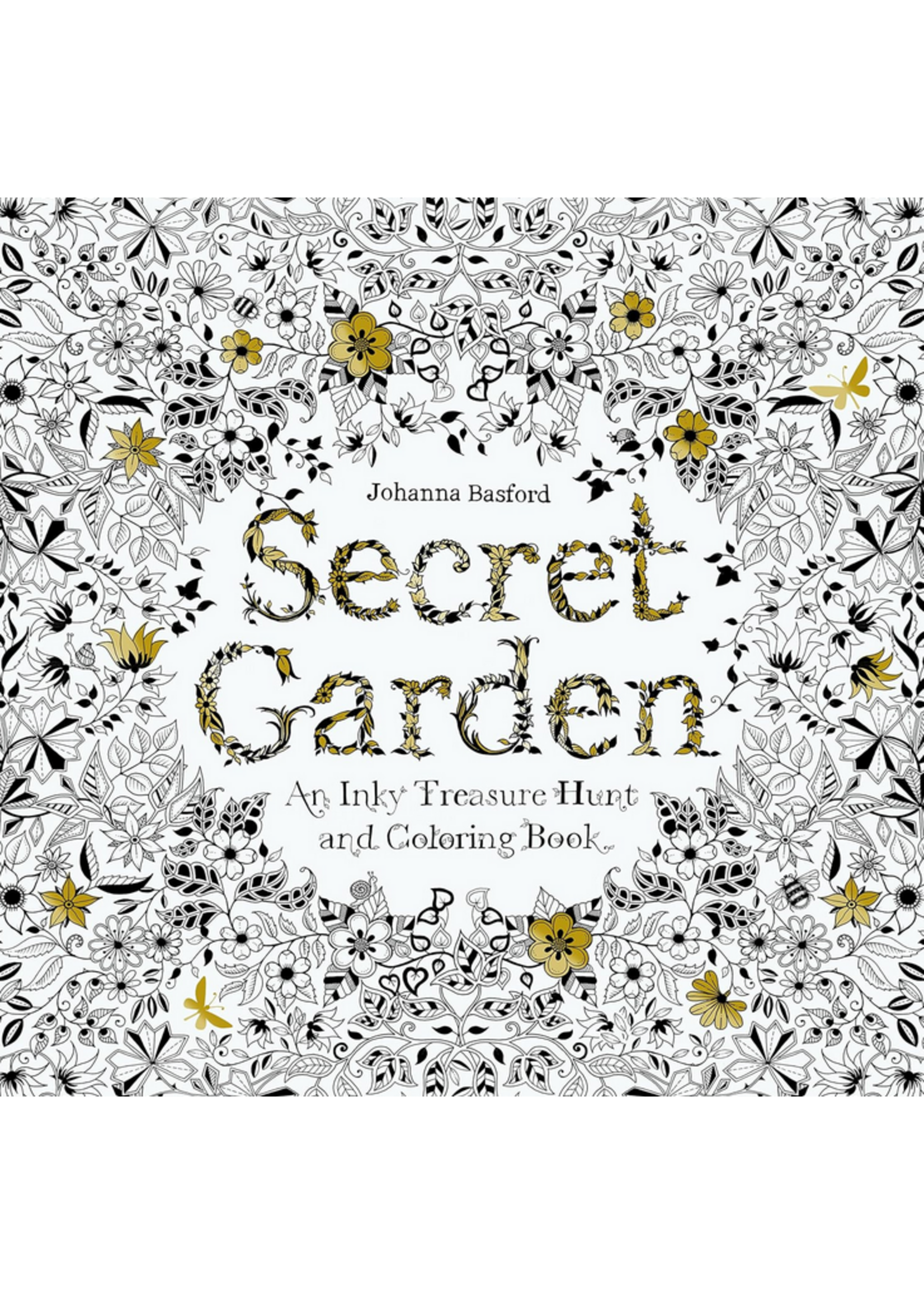 Secret Garden  An Inky Treasure Hunt and Coloring Book