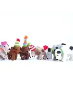 Ornament Dog With Stocking