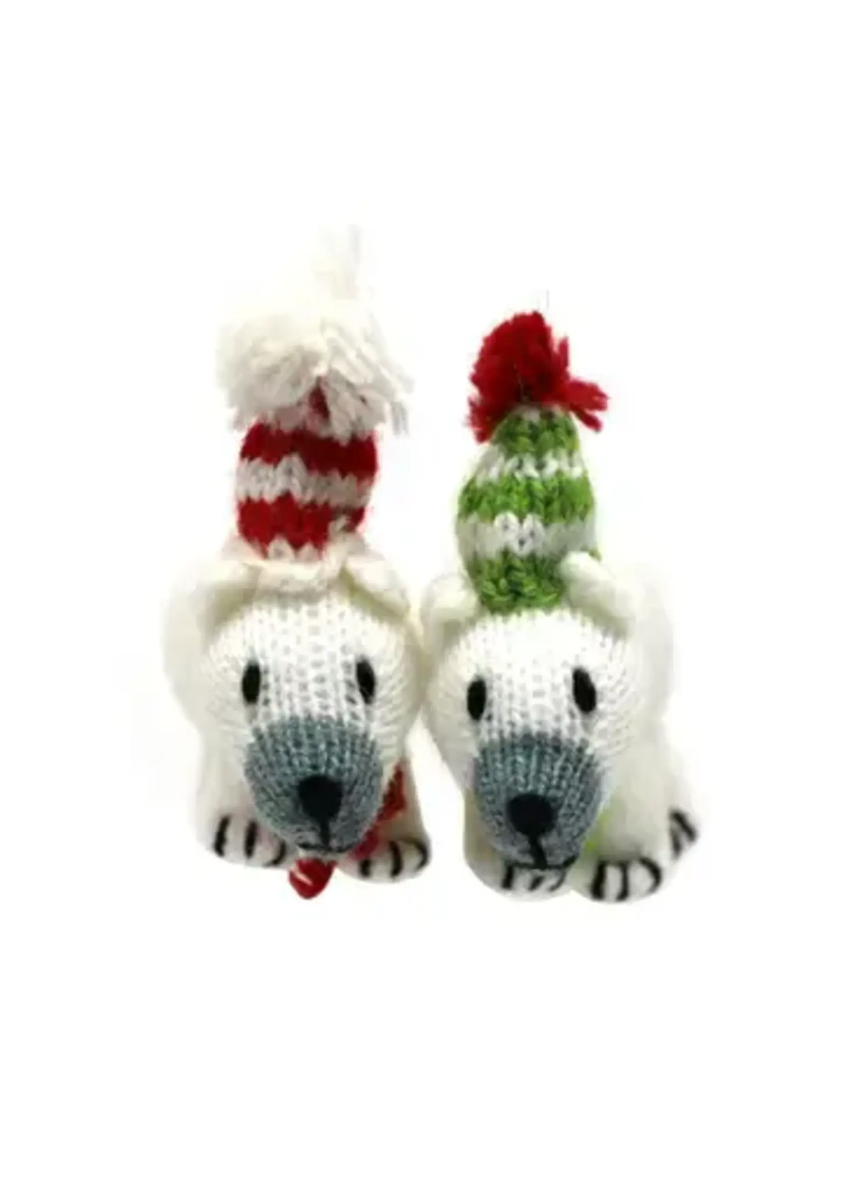 Ornament Polar Bear In Hat