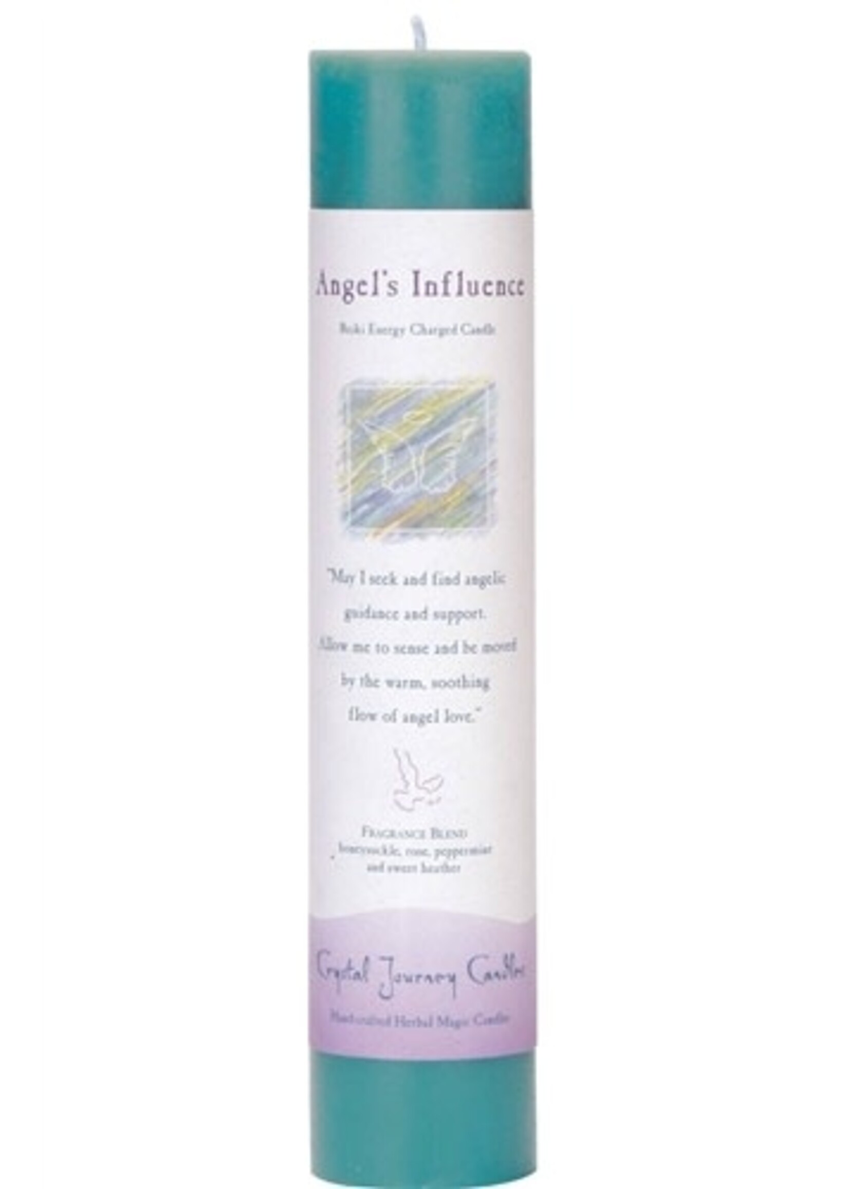 Candle Herbal Pillar Angel's Influence
