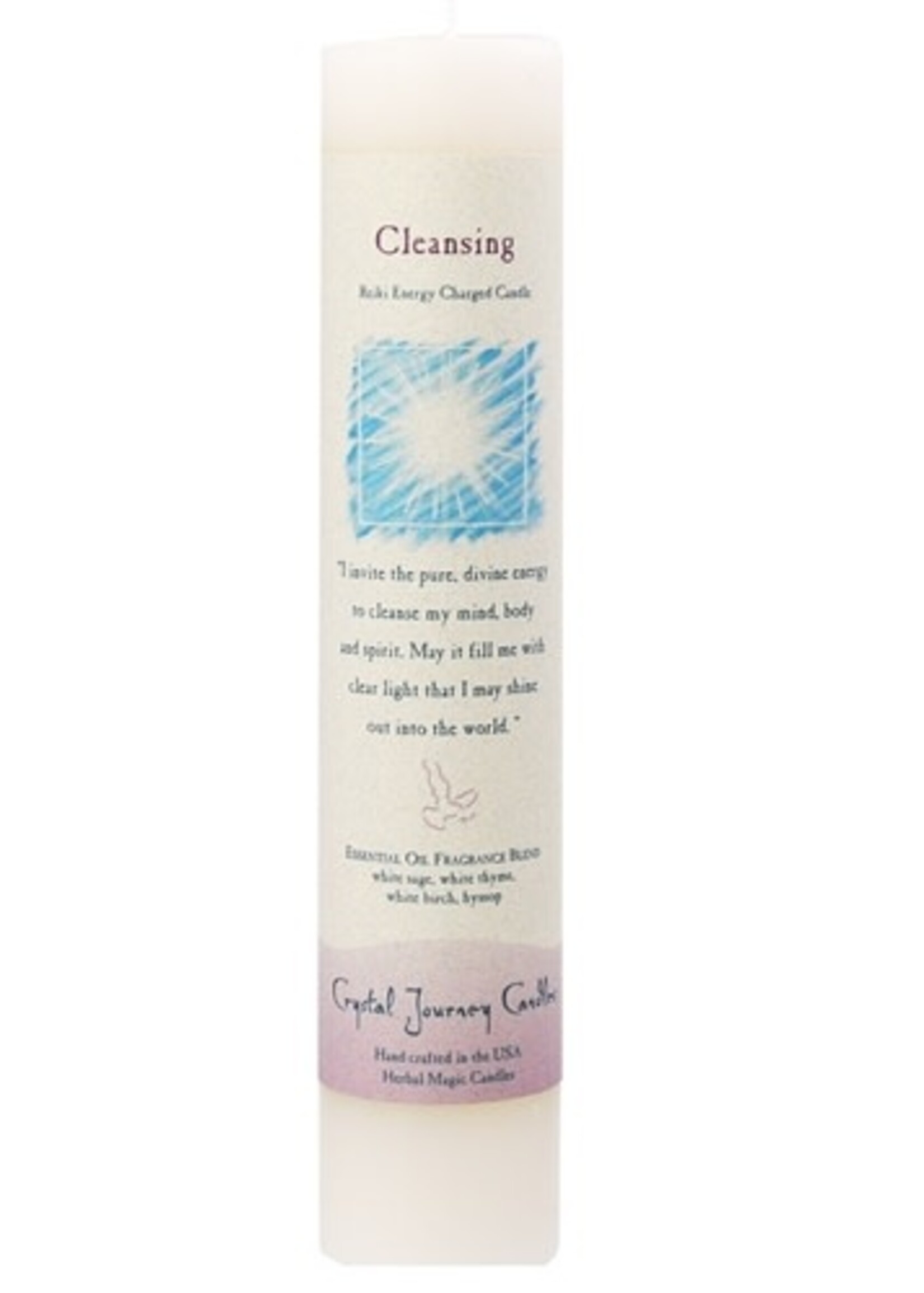 Candle Herbal Pillar Cleansing
