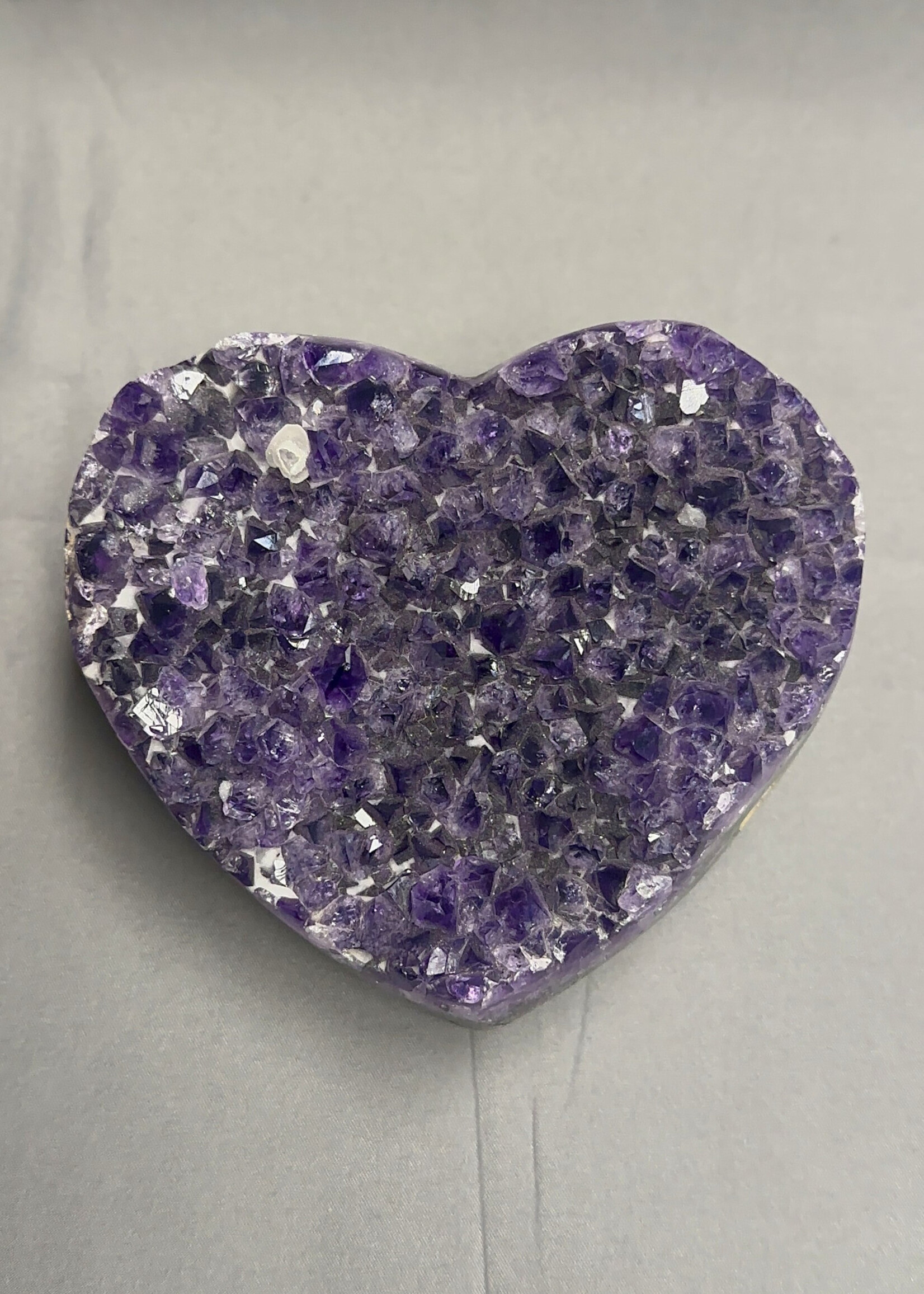 Amethyst Heart Cluster