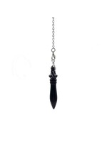 Pendulum Egyptian Black Obsidian