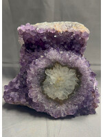 Amethyst Standing w/Flower