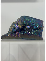 Titanium Amethyst Aura Cluster