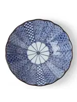 Bowl Blue Nishiki 10"