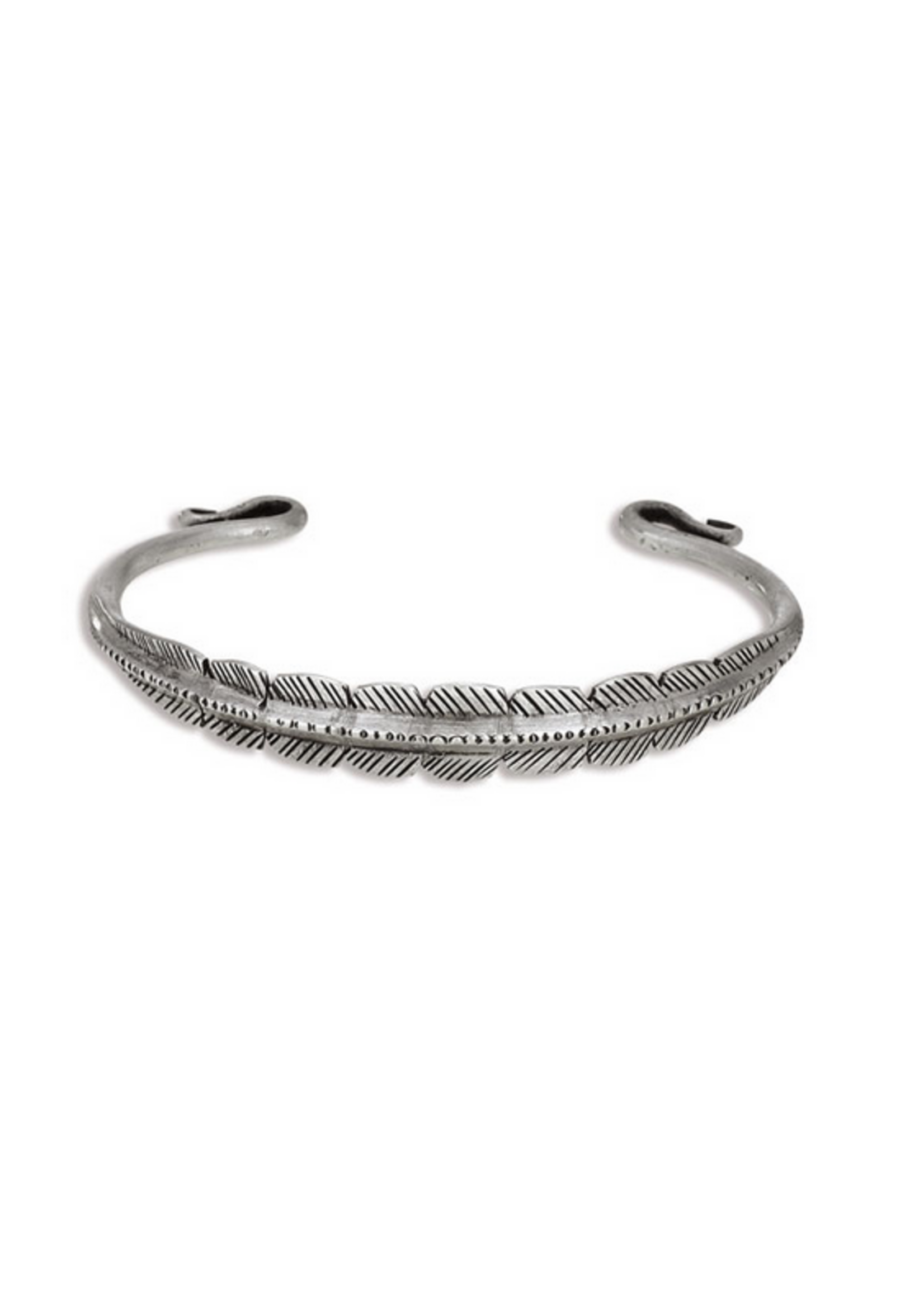 Bracelet Muntz Metal Tribal Feather