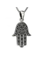 Necklace SS Hamsa Hand