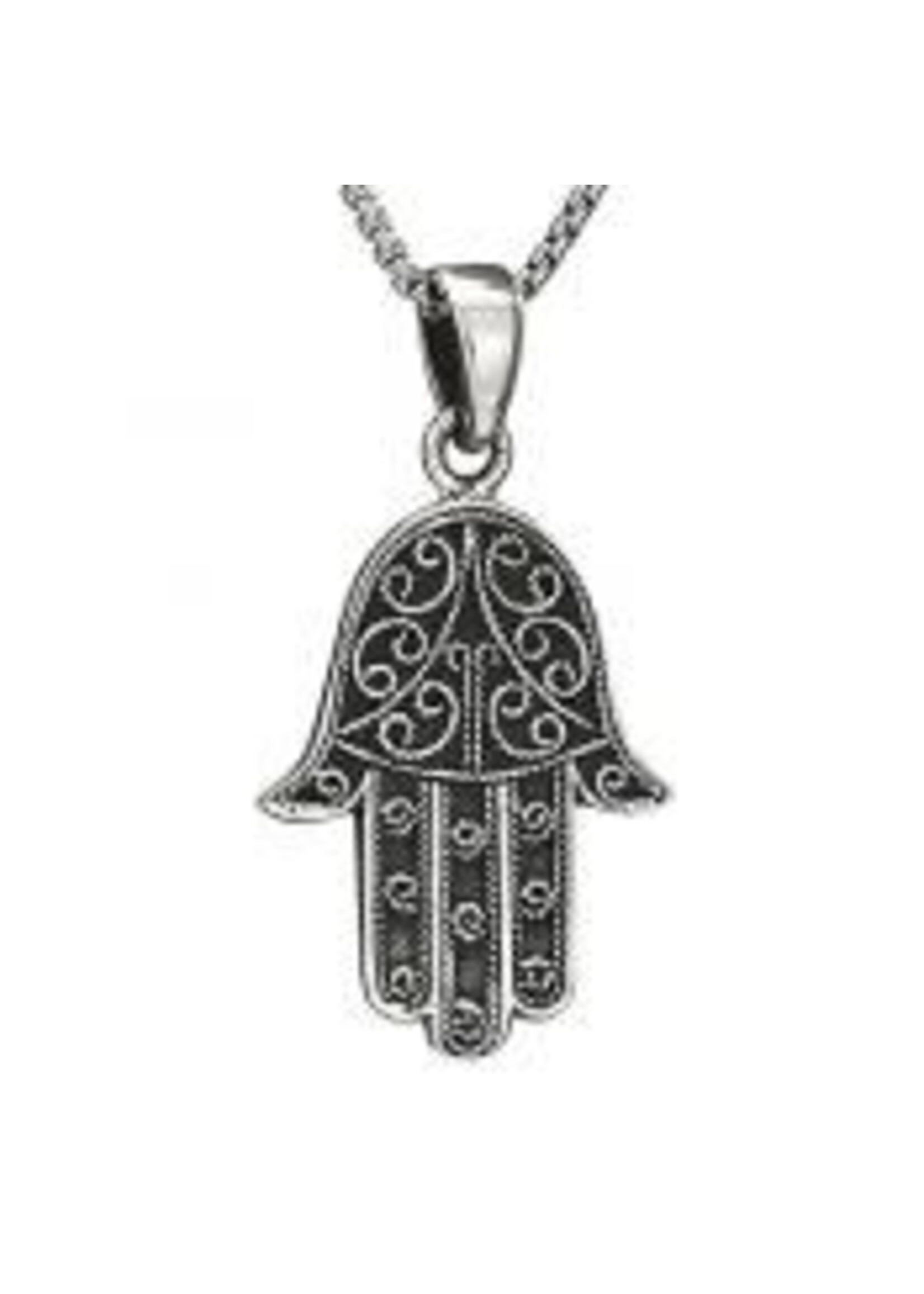 Necklace SS Hamsa Hand