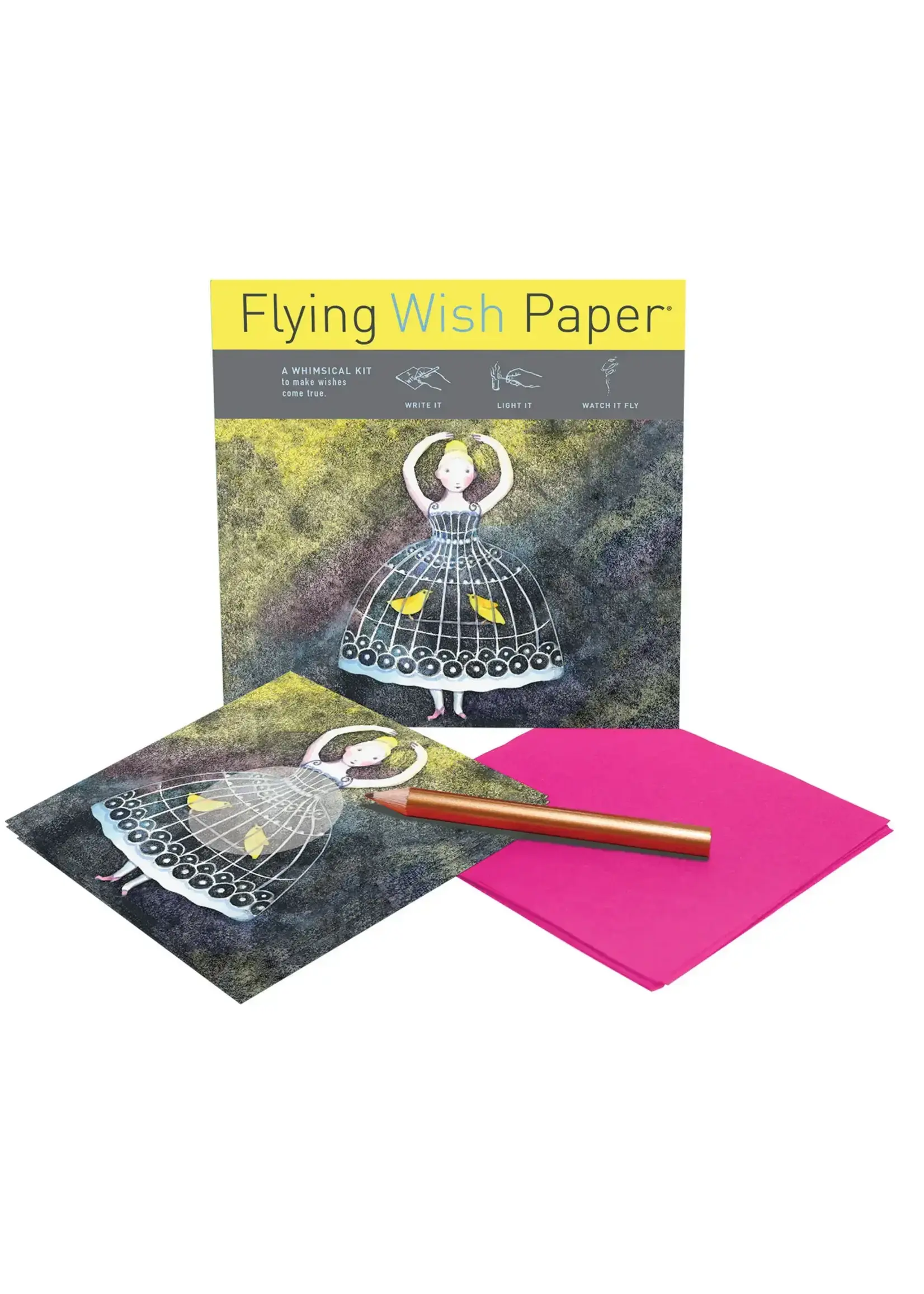 Flying Wish Paper Mini Birdcage Ballerina