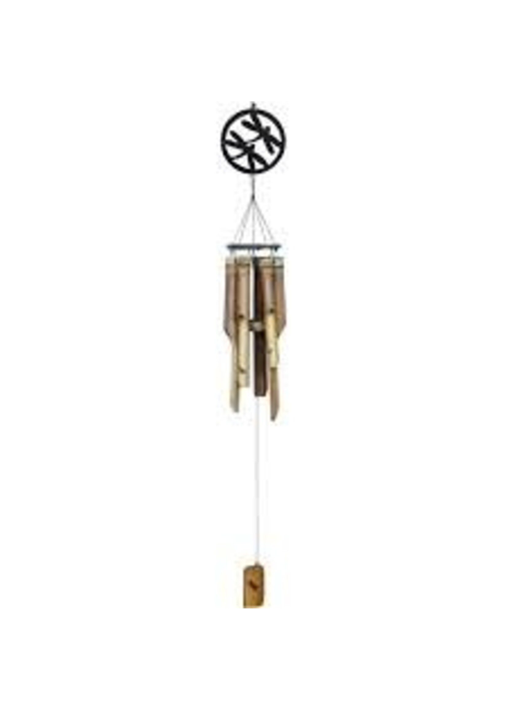 Windchime Bamboo Dragonflies 34"