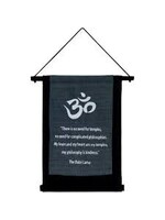 Banner Dalai Lama Cotton Small 12"x 15"