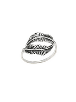 Ring Double Leaves Wrap S7