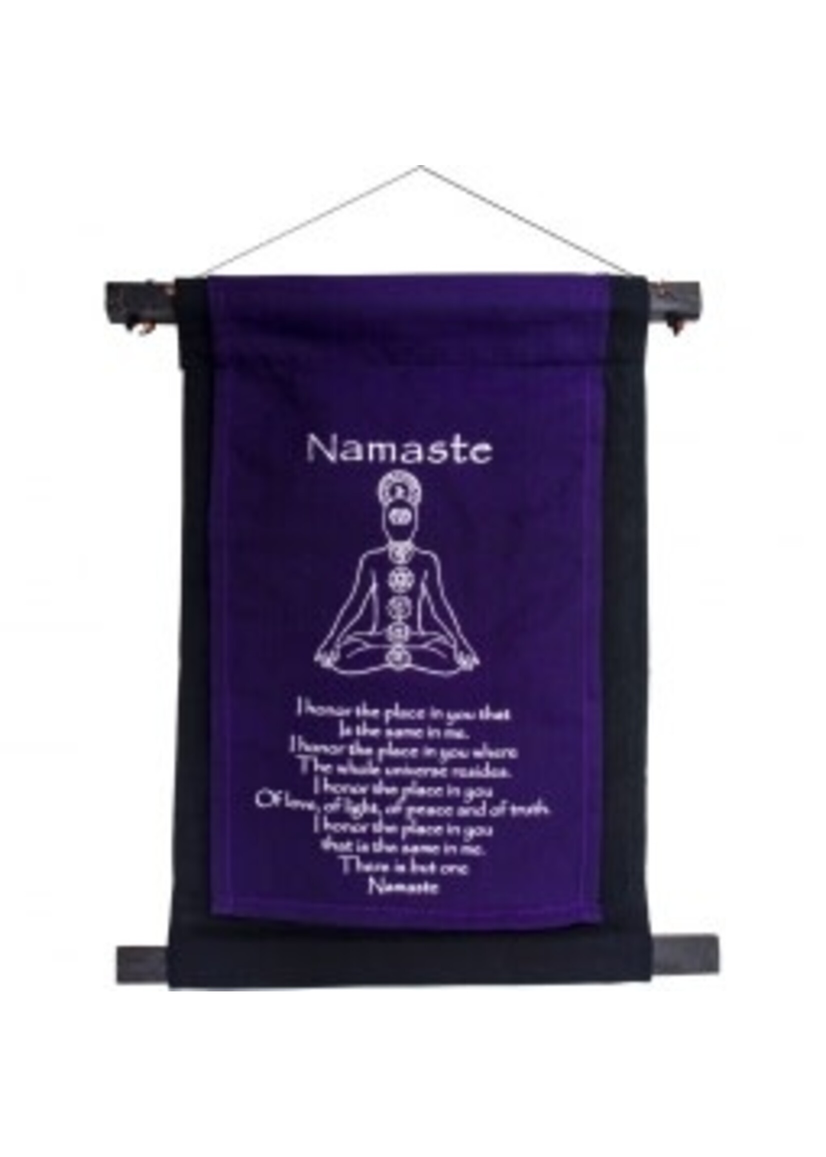 Banner Purple Namaste Cotton SM 15"