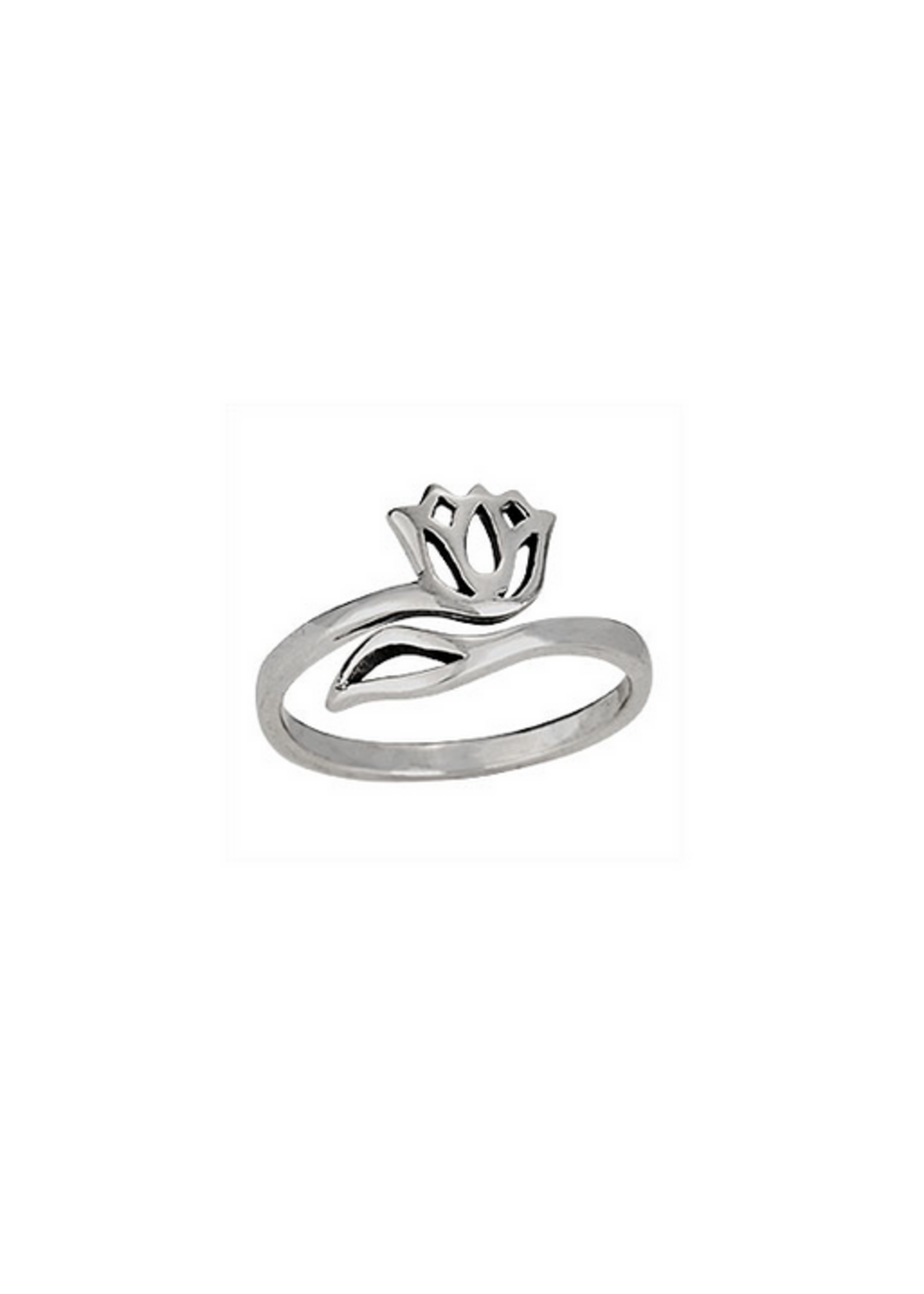 Lotus & Leaf Ring | Size 7