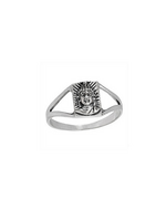 Carved Buddha Ring | Size 9