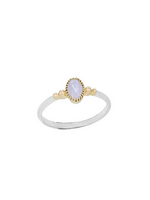 Rainbow Moonstone Ring