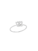 Silver Butterfly Ring | Size 8